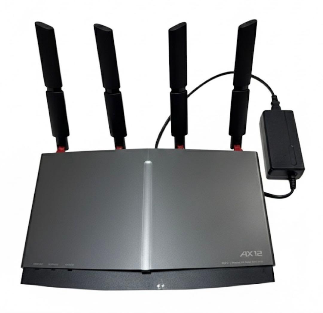 バッファロー　AX12 Wi-Fi6 10G 無線LANルーター