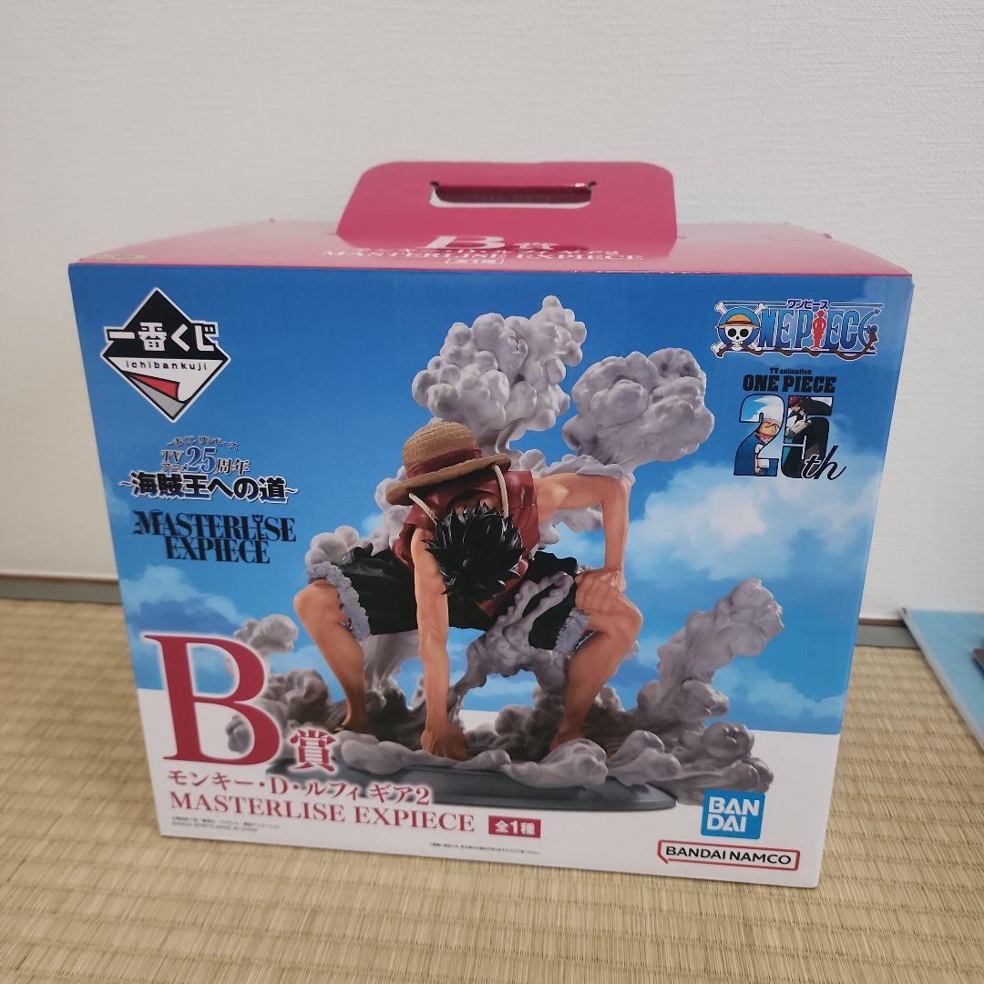 一番くじ ワンピース 海賊王への道 B賞モンキー・D・ルフィ ギア2 フィギュア