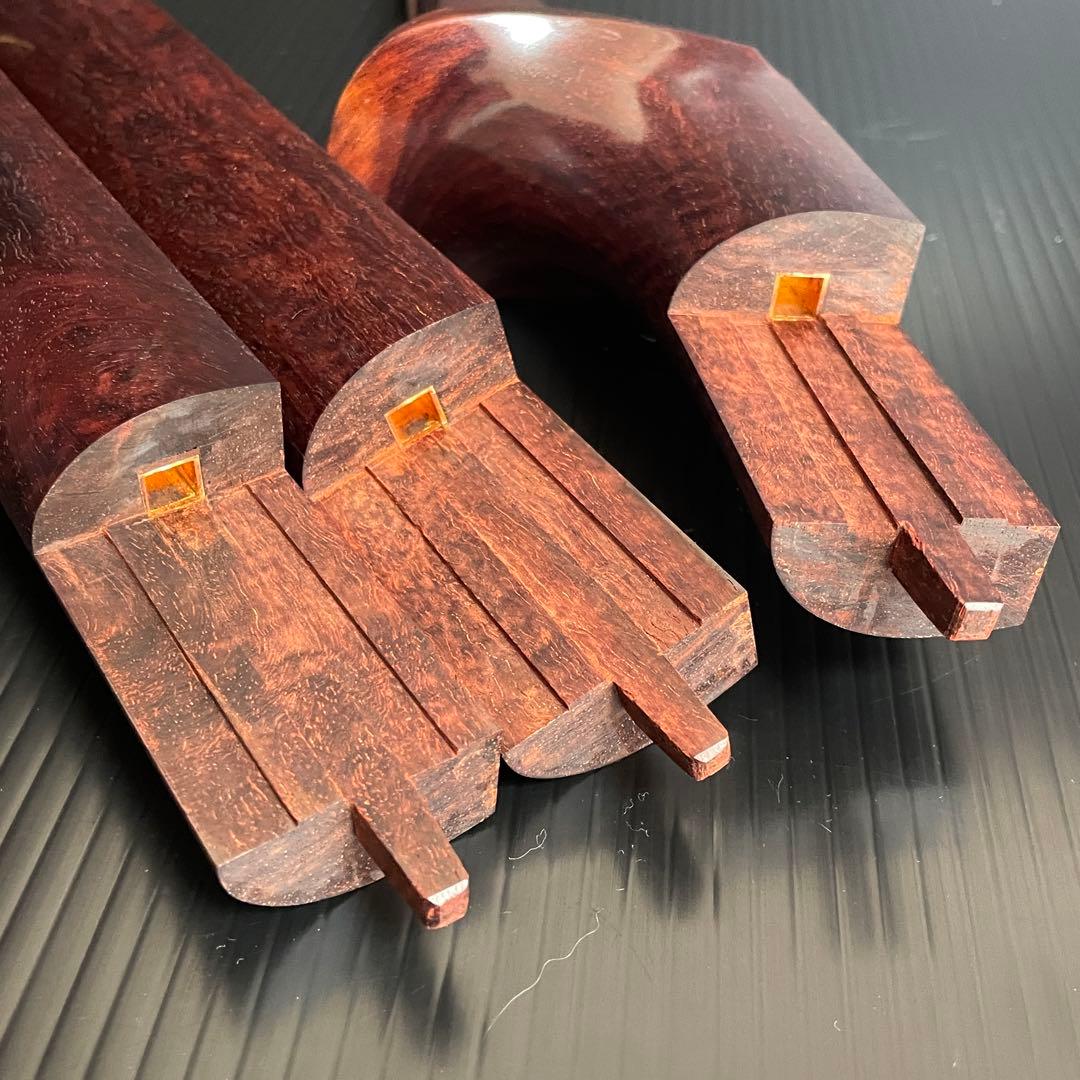 【メンテ済み】 津軽三味線 超虎杢 綾杉 金細 二本溝 GP24 GP22 美品