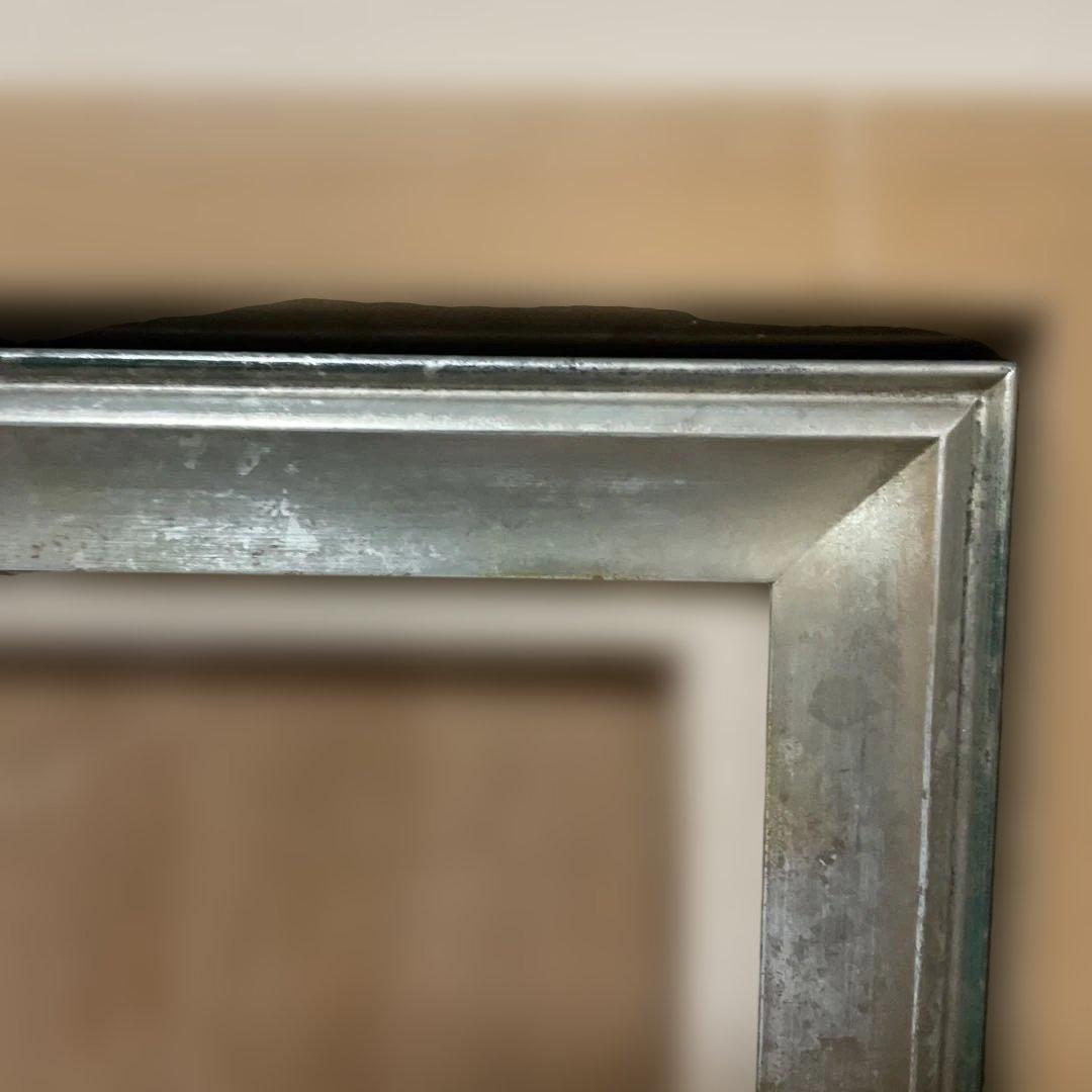 軽量油彩額　7729 シルバー　F30号