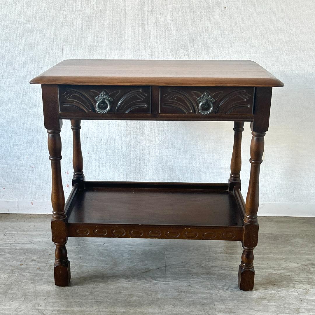 【最終値下げ】アンティーク 家具 サイドテーブル 英国 1950年頃 225A