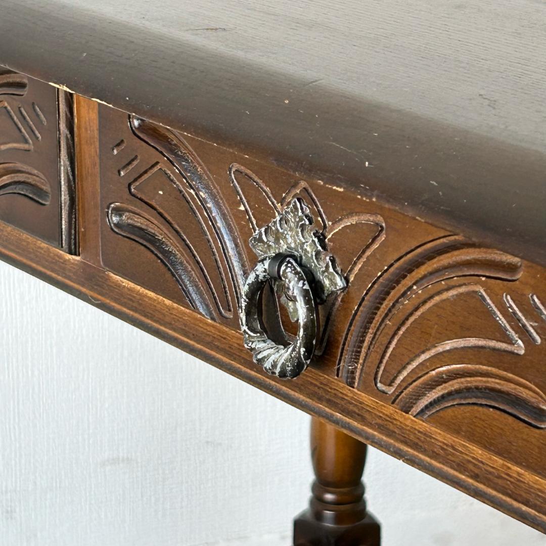 【最終値下げ】アンティーク 家具 サイドテーブル 英国 1950年頃 225A