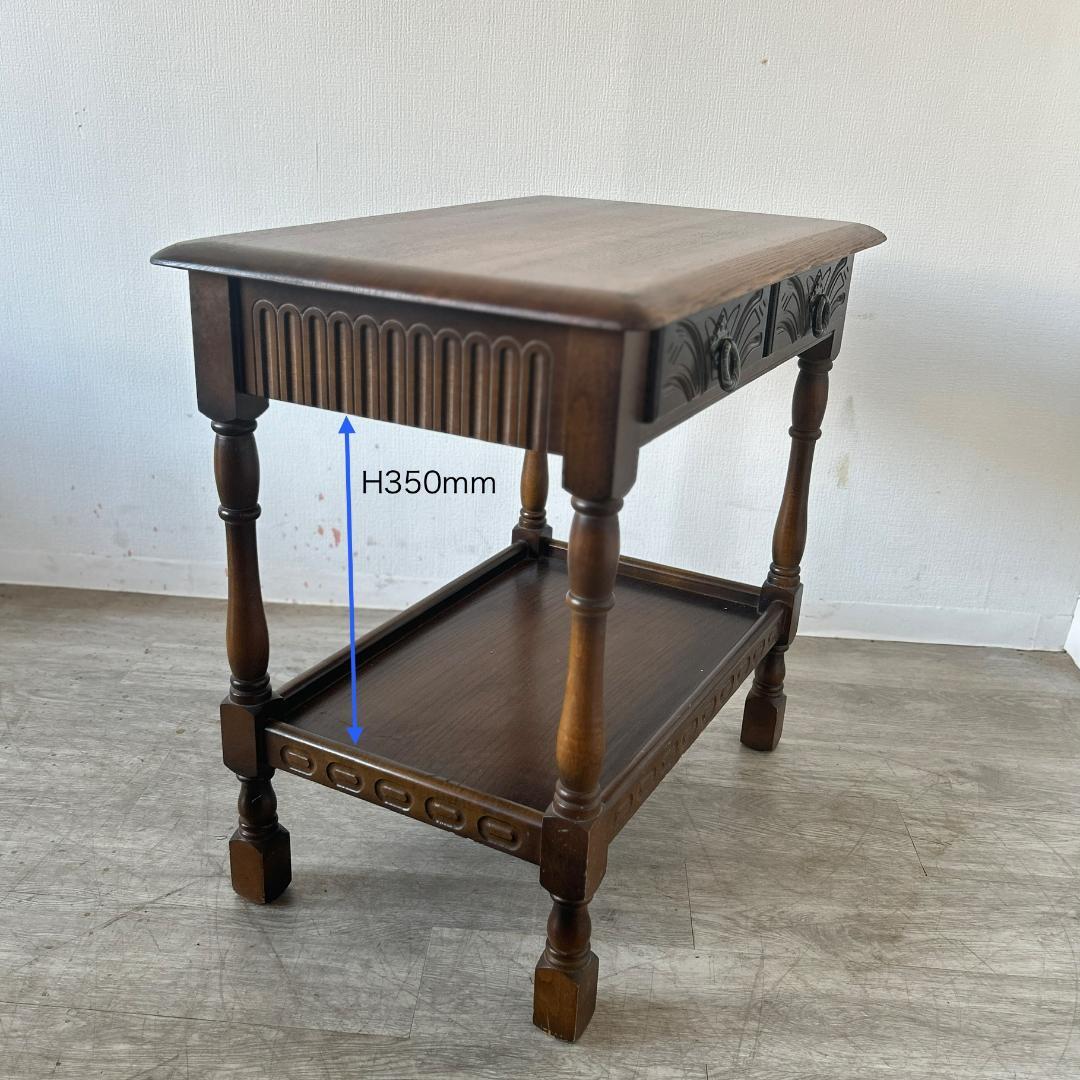 【最終値下げ】アンティーク 家具 サイドテーブル 英国 1950年頃 225A