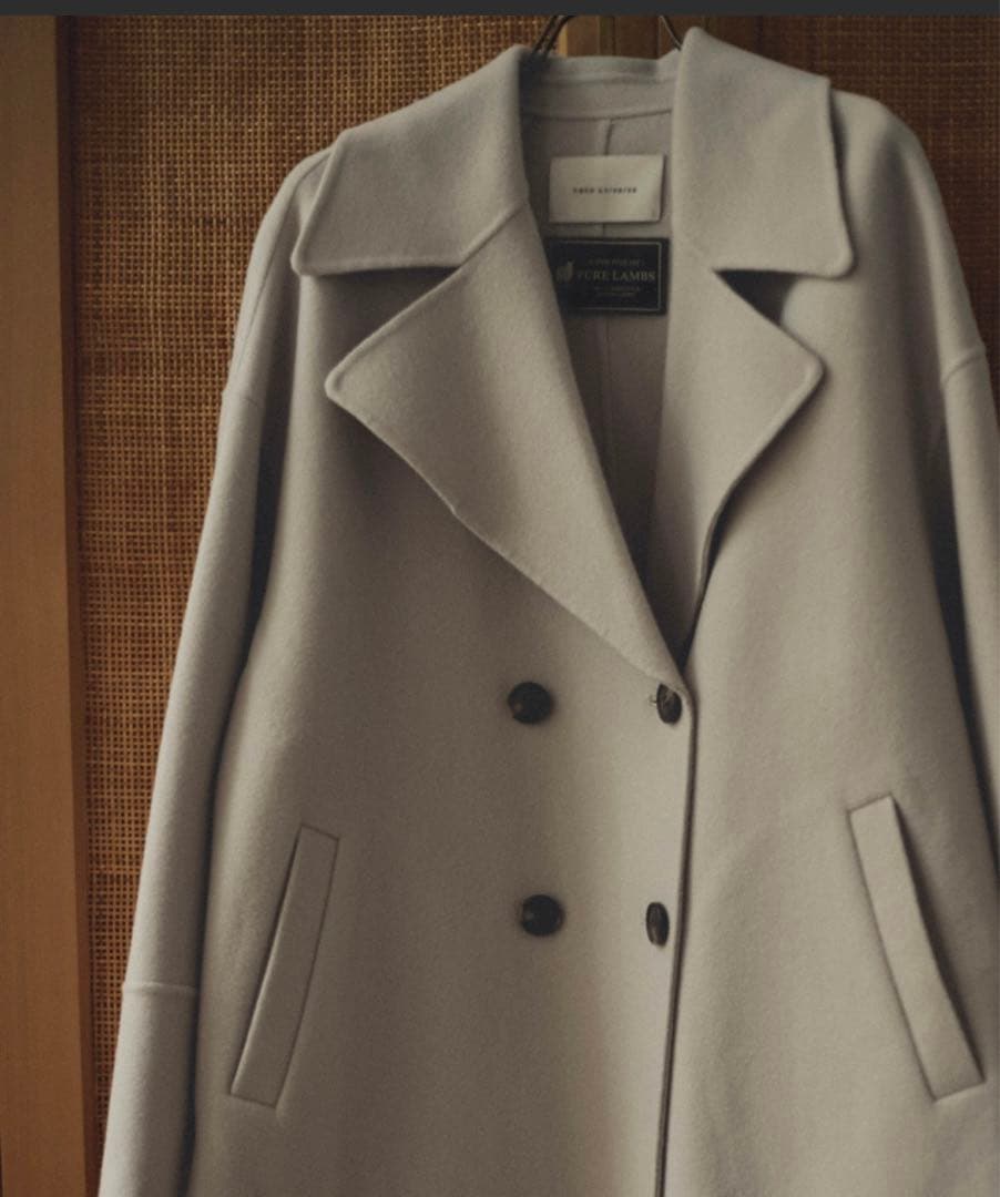PURE LAMBS リバーミドルコート