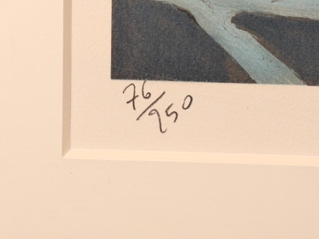 BK293 ジャン・クロード・キリチ 「ミコノス島の花と光 」 76/250