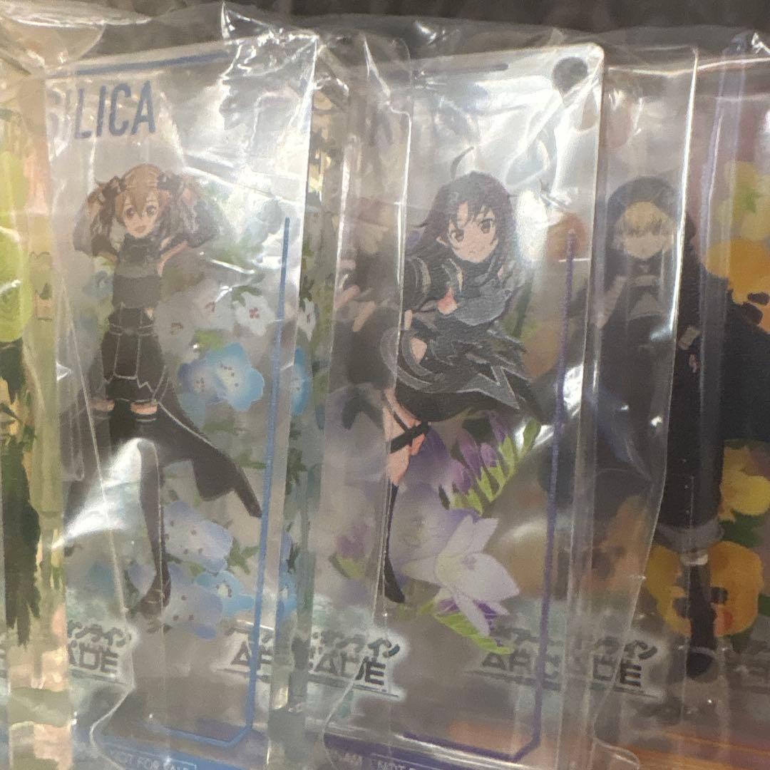 saoac キリトカラーヒロインズドミノストラップ7種　未開封セット