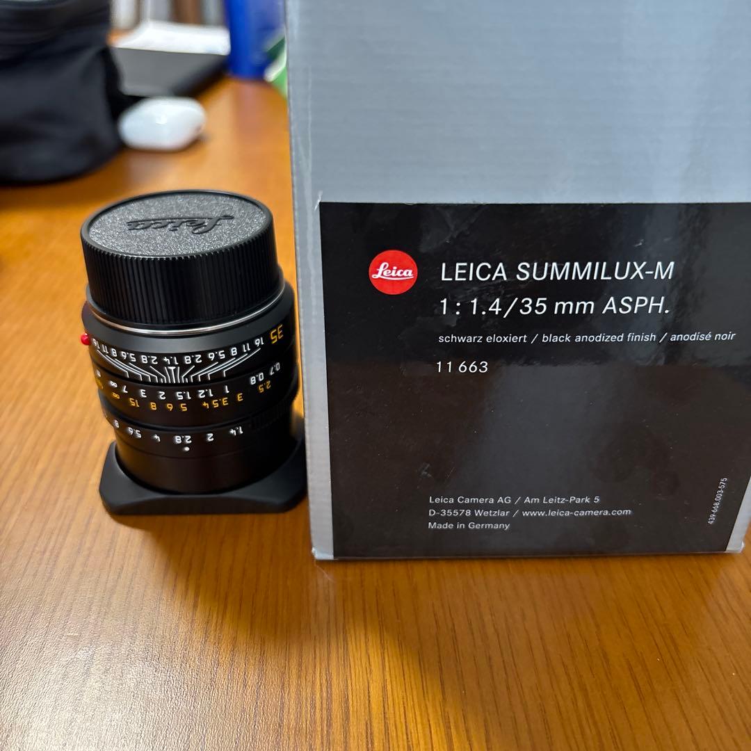 レンズ(単焦点) Leica summilux-m 35mm F1.4 ASPH 11663