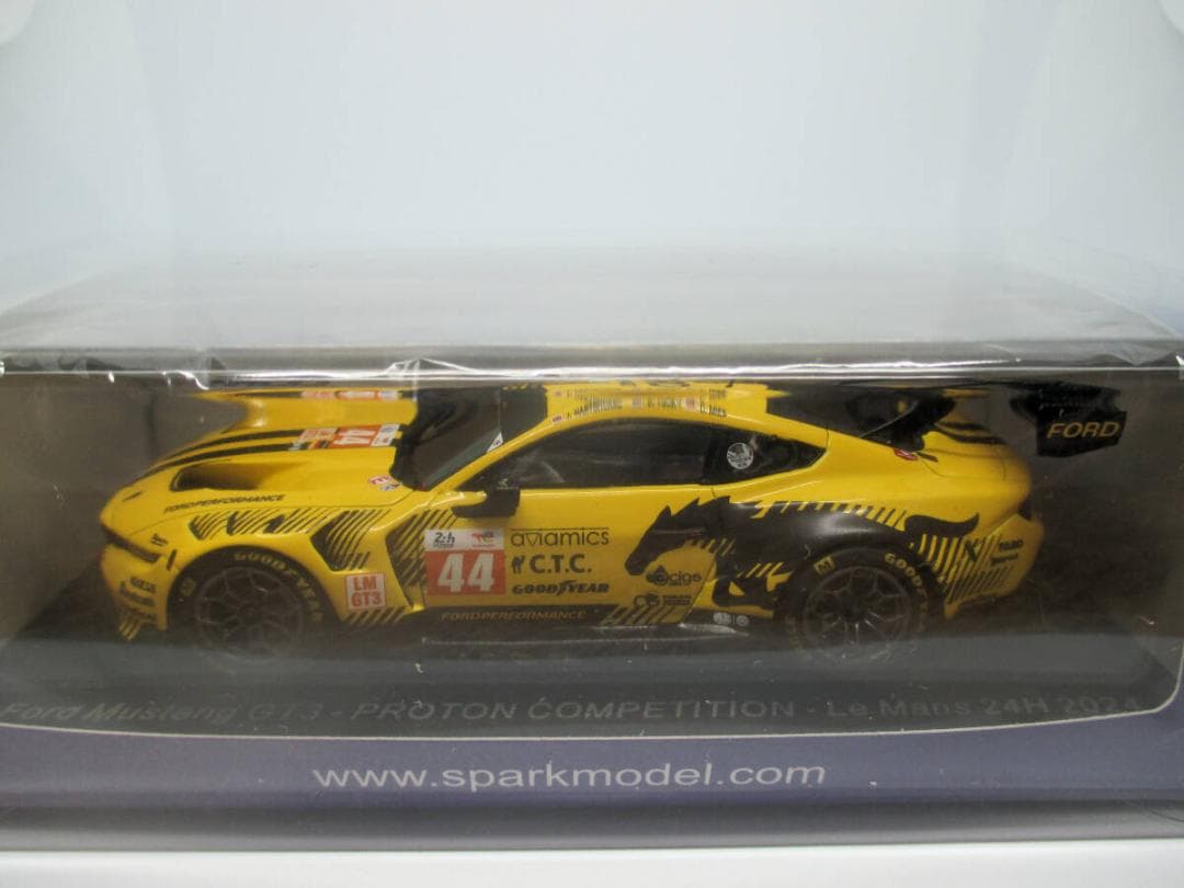 スパーク 1/43 フォード マスタング GT3 #44 ルマン24h 2024
