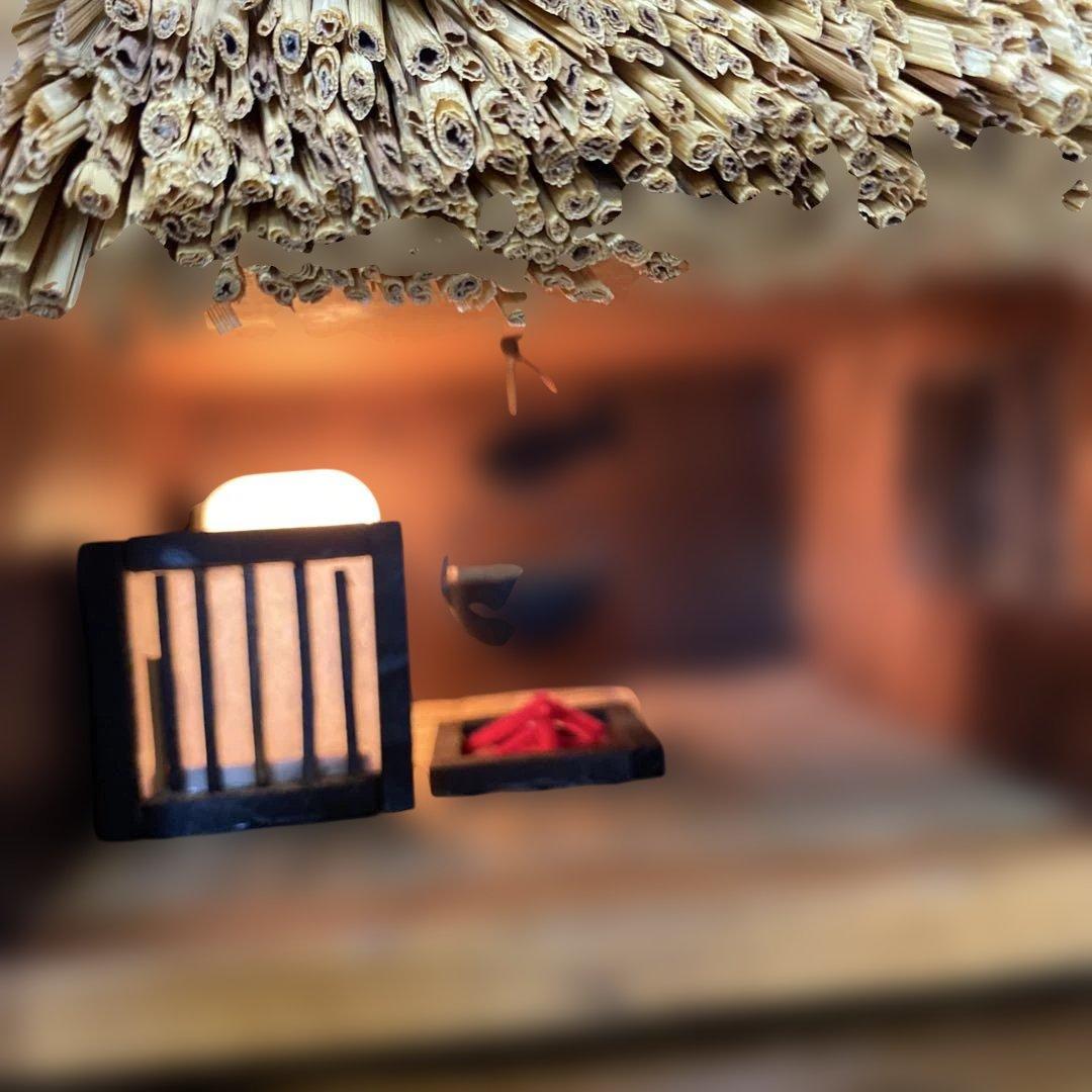 昭和レトロ　古民家置物