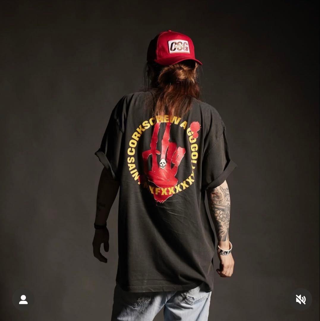 黒夢 × セントマイケル コラボ　Mサイズ　黒夢　清春さん着用　※値下げ交渉不可