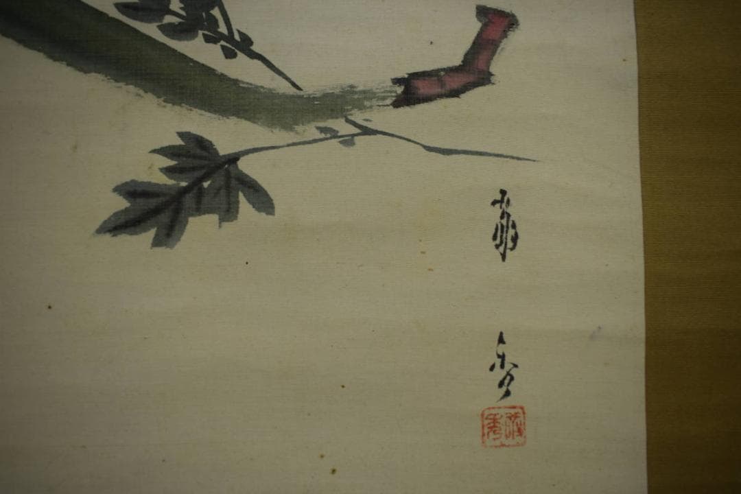 不詳/作者不詳/具足図/武者/端午の節句/五月人形/布袋屋掛軸HJ-543