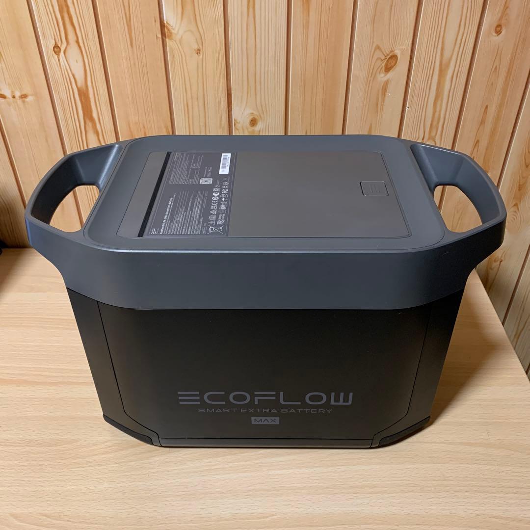 EcoFlow DELTA2 Max専用エクストラバッテリー