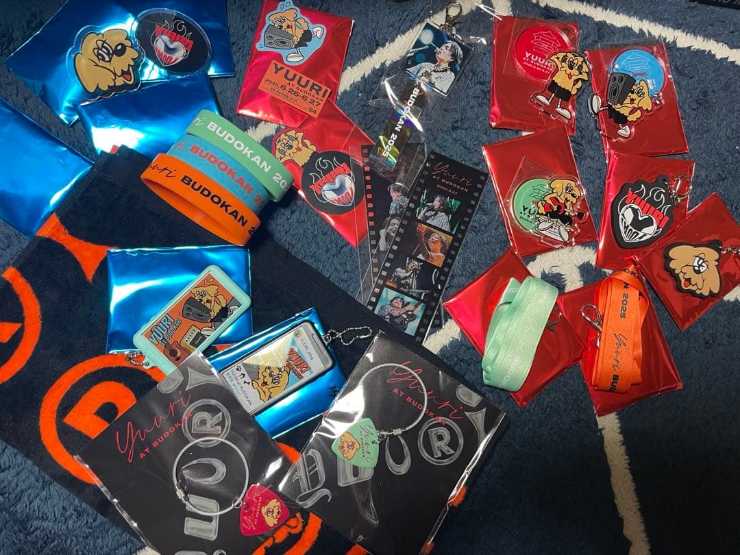 優里 ゆーりんち 武道館 ランダムくじ セット売り フェイスタオル