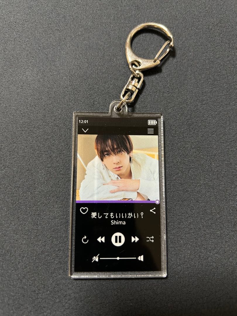 浦島坂田船 志麻 ミュージックプレイヤー風キーホルダー シクレ