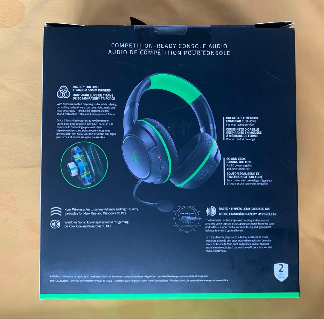 RASER Kaira for XBOX ワイヤレスヘッドセット 新品