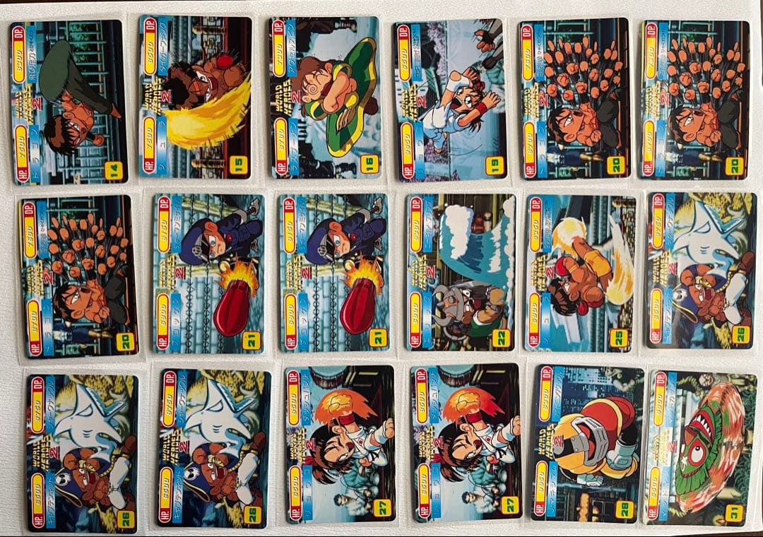 侍魂 ワールドヒーローズ2 龍虎の拳 ファイヤースープレックス トレカ106枚