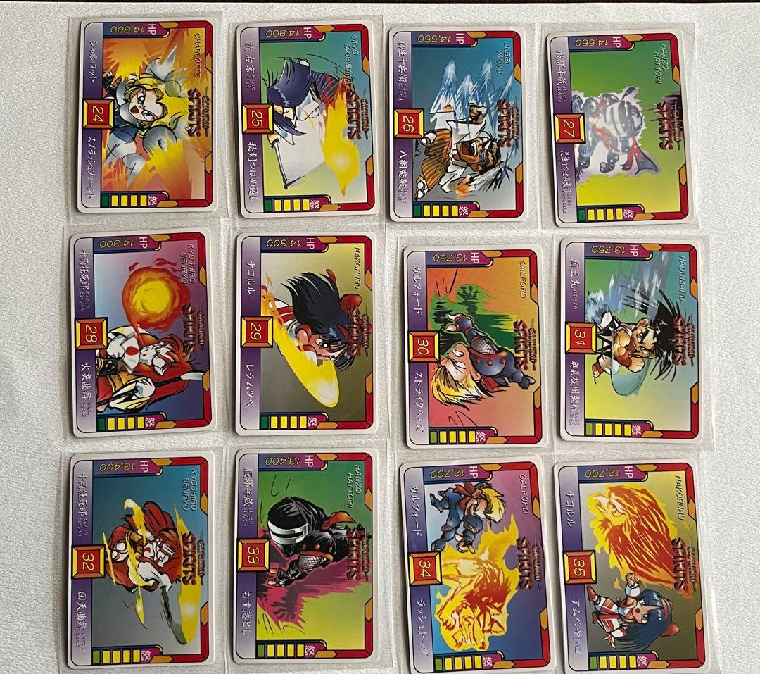 侍魂 ワールドヒーローズ2 龍虎の拳 ファイヤースープレックス トレカ106枚