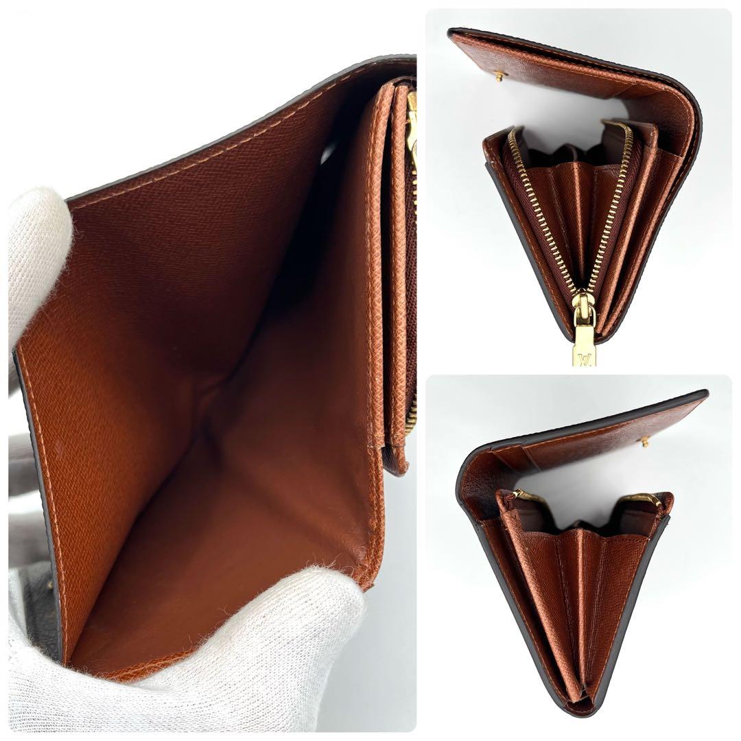 ✴︎SSS級✴︎ルイヴィトン モノグラム ポルトモネ ビエ トレゾール