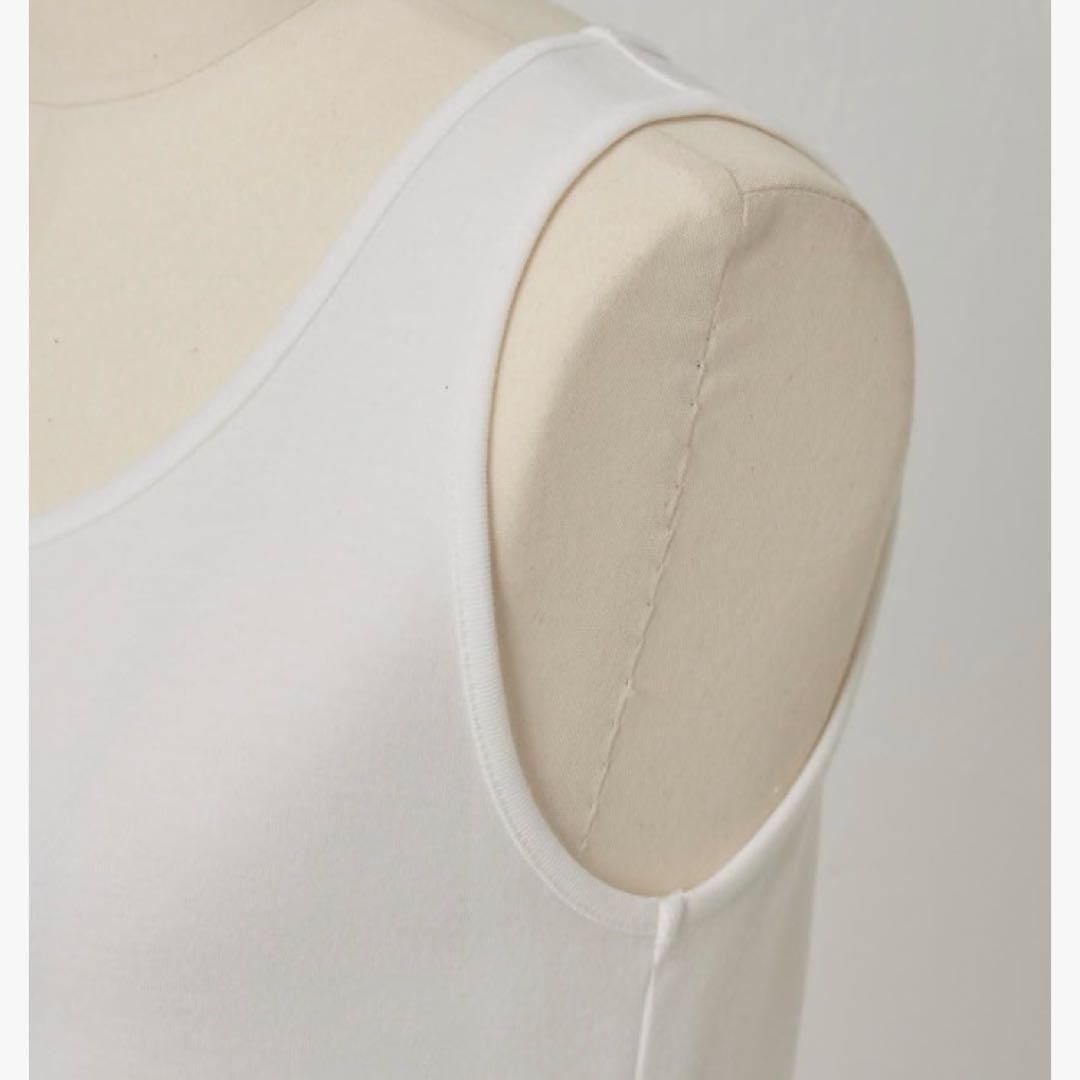 【新品.タグ付き】ビアズリー beardsley チュチュタンク手洗い可ホワイト