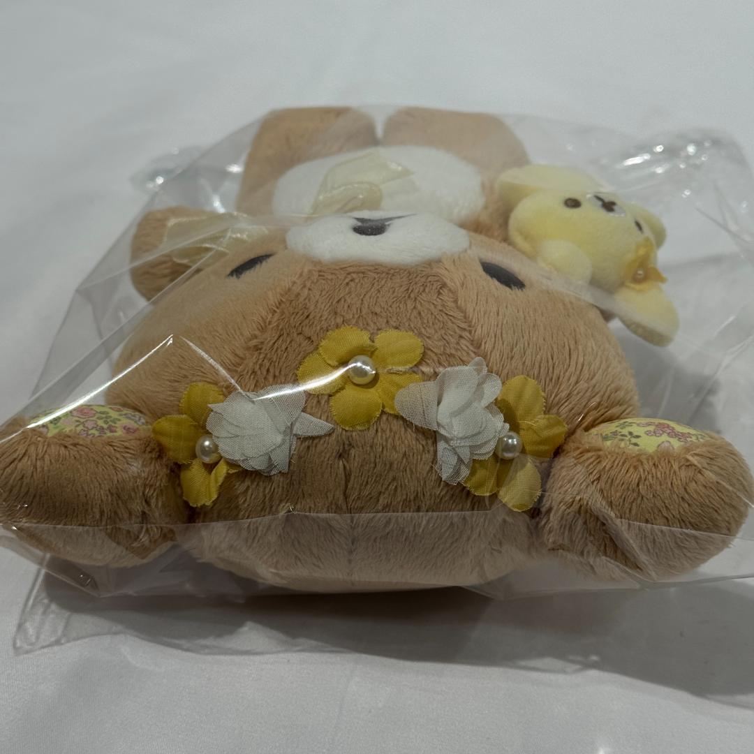 リラックマ　おすわりぬいぐるみ　リラックマストア有楽町限定　フラワー