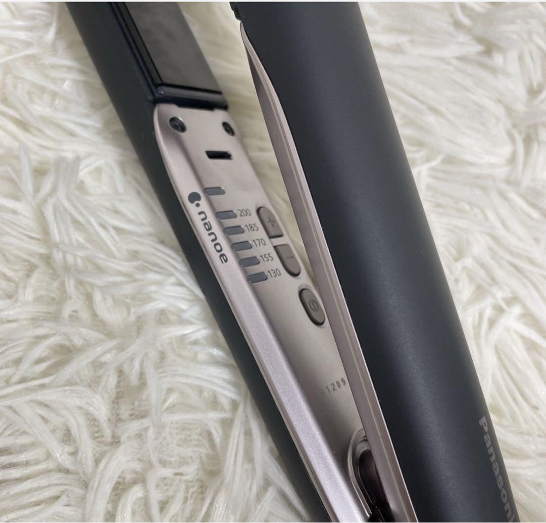 パナソニック EH-HS9A nanoe ナノケア ストレートアイロン ブラック