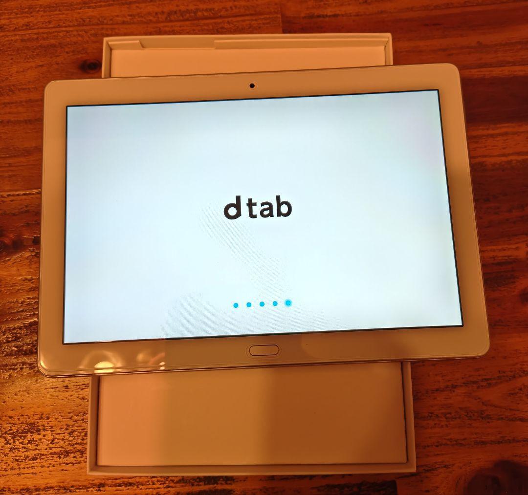 HUAWEI docomo dtab d-01K シルバー タブレット本体