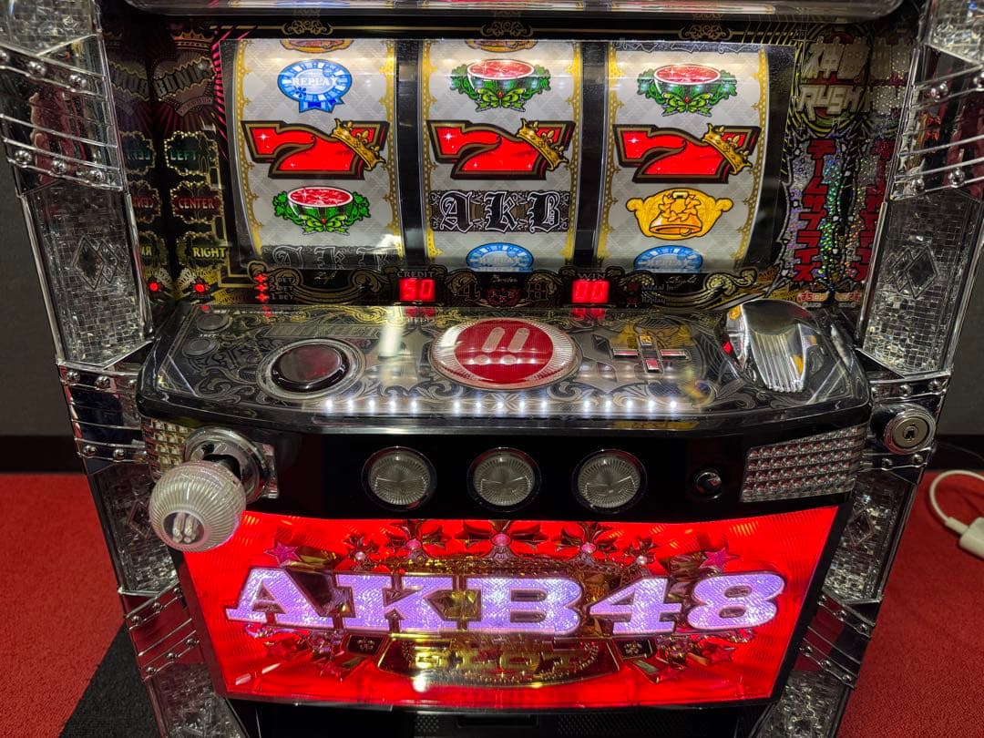 パチスロ 実機 AKB48 不要機付