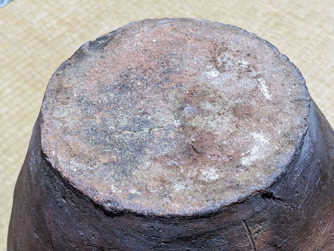 ♦古丹波 焼締め壺 室町時代〜桃山時代 花器花活 置物飾り古美術品 骨董品