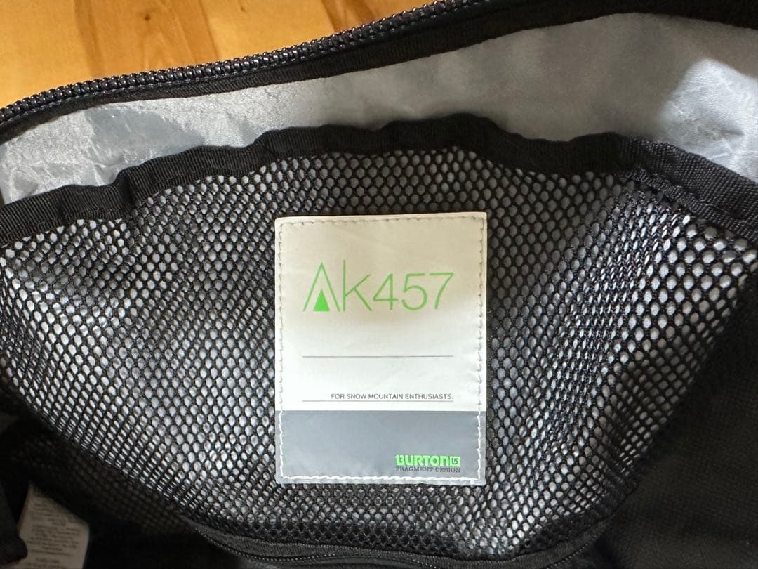 AK457 DUFFEL BAG BURTON 藤原ヒロシさん愛用