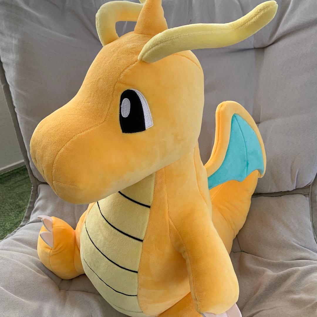 カイリュー BigMore! ポケモン ぬいぐるみ　キーホルダー付き