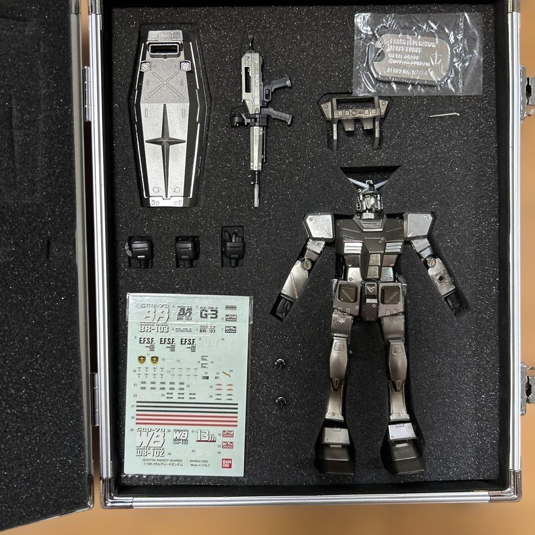 GUNDAM超合金限定品シリアルナンバーあり。