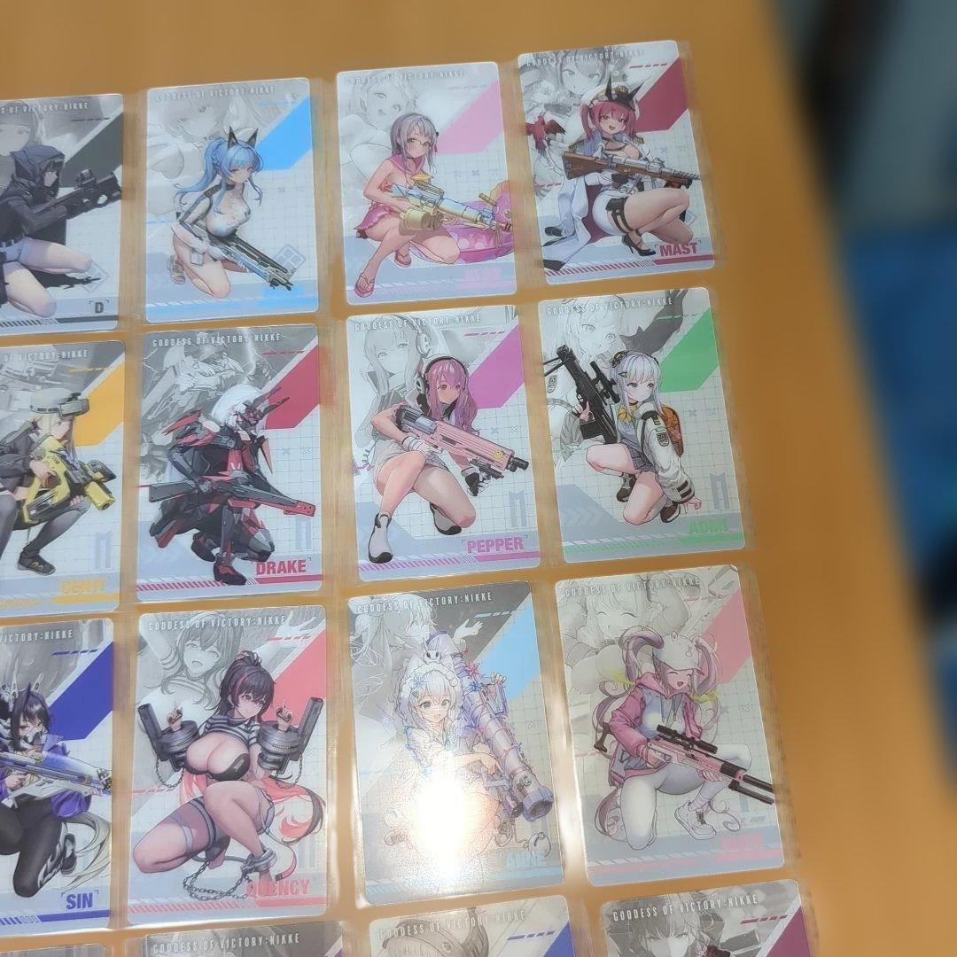 勝利の女神NIKKE ガンガールメタルカード　セミコンプ　41種