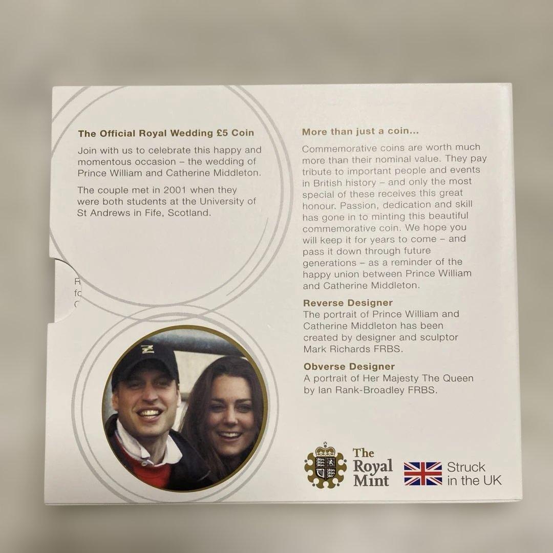 2011イギリス ウィリアム王子キャサリン妃 ロイヤルウェディング 記念