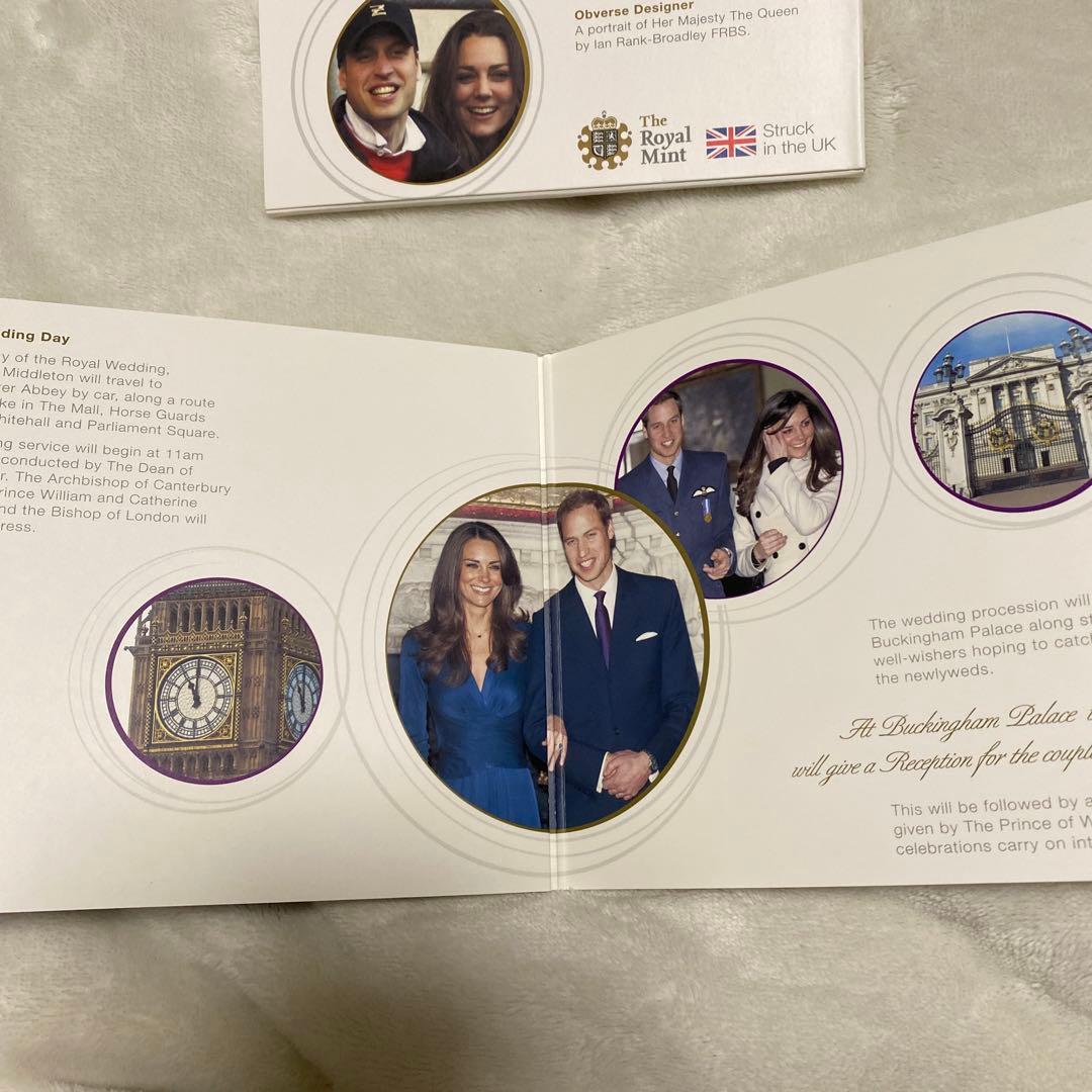 2011イギリス ウィリアム王子キャサリン妃 ロイヤルウェディング 記念