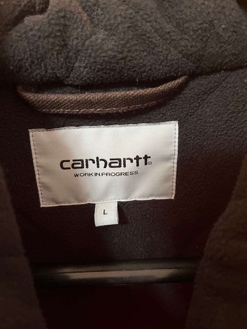 Carhartt ブラウン フルジップジャケット