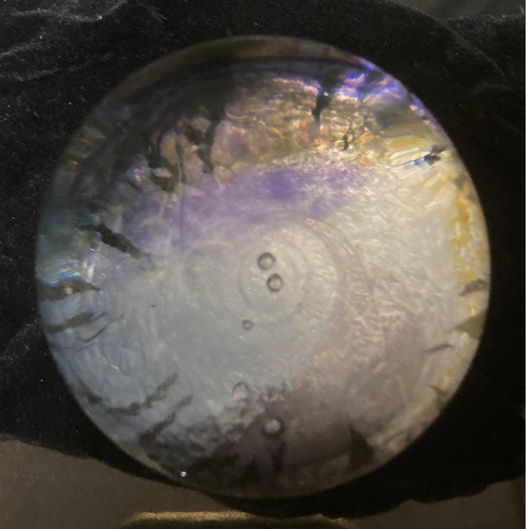 ノグチミエコ 四季球 冬 ☆ ガラス アート オブジェ 【送料無料】