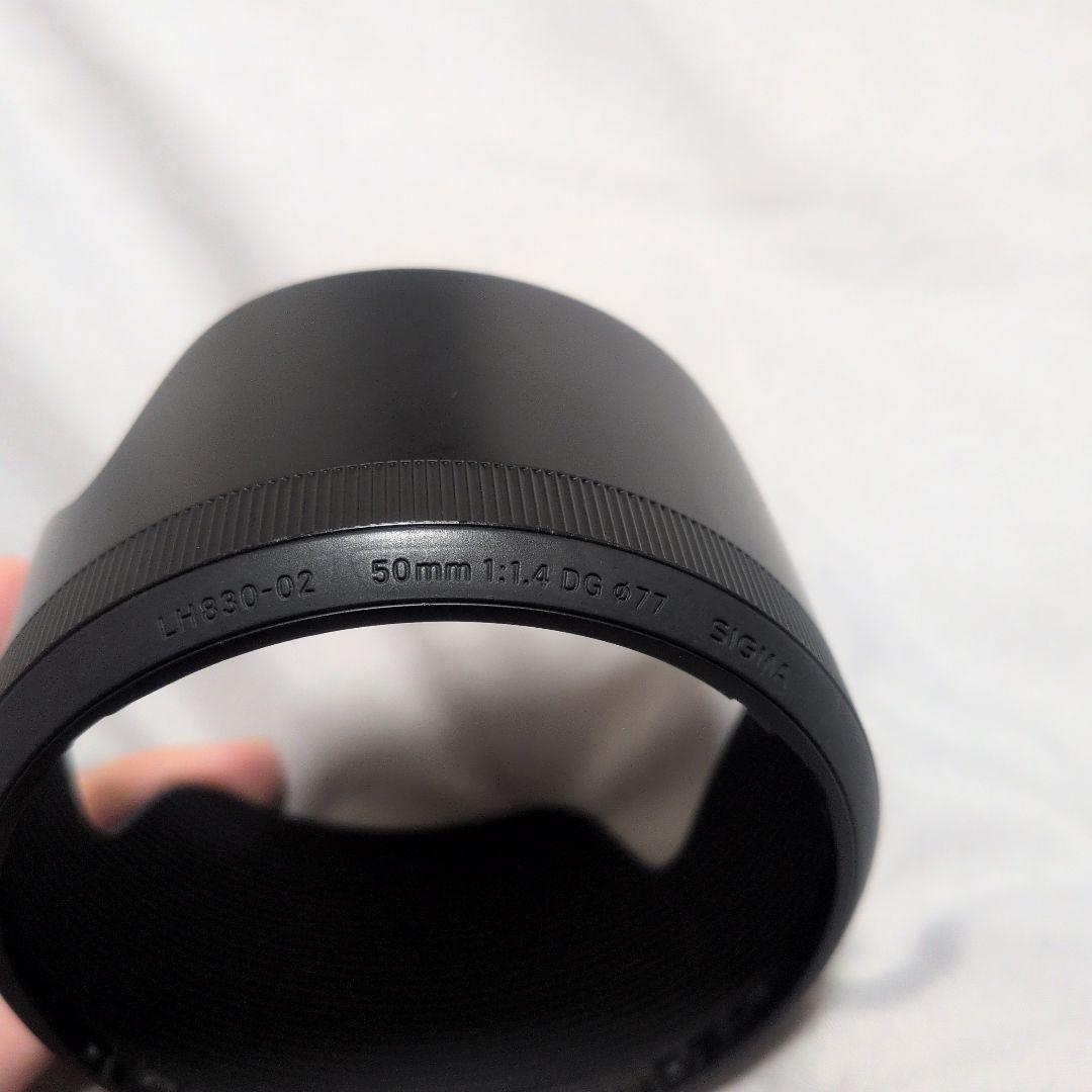 【極美品】シグマ 50mm F1.4 DG HSM Art ニコンFマウント