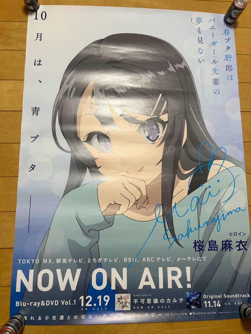 青ブタ　桜島麻衣　B2 ポスター