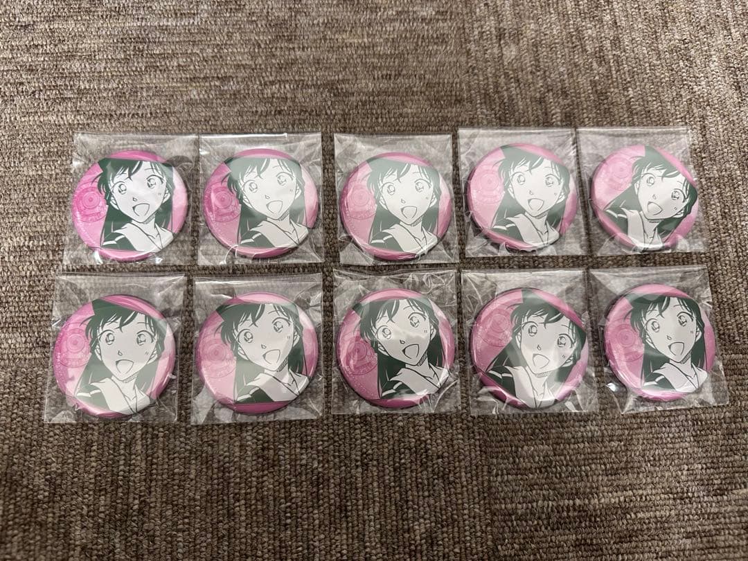 名探偵コナン コナンランド 公式アプリ缶バッジ 毛利蘭