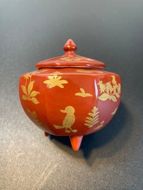 ⭕️希少！　香炉　金彩　中国　骨董品　中国美術　古美術品