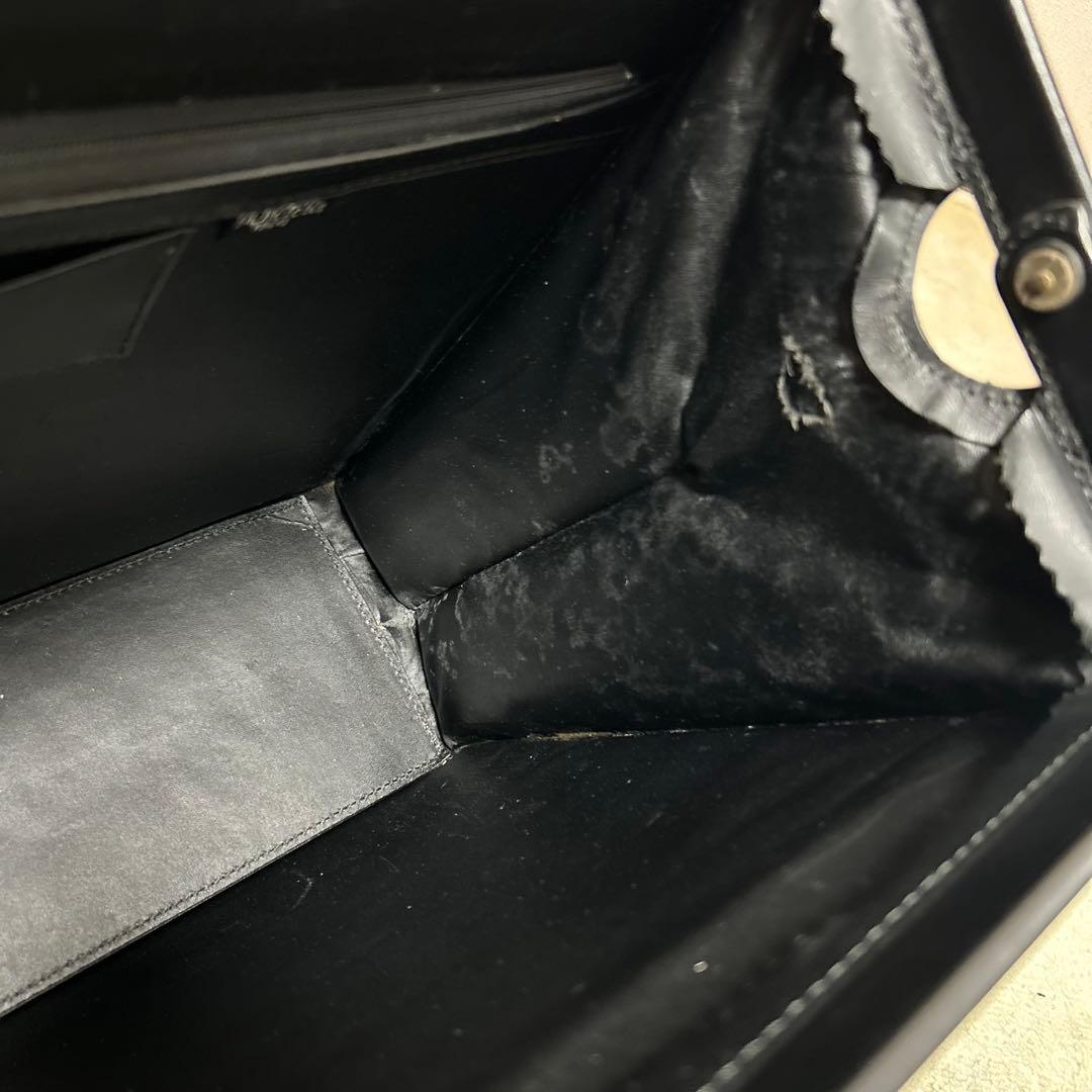 希少　ポーター　PORTER ダレスバッグ　ドクターズバッグ　オールレザー　黒