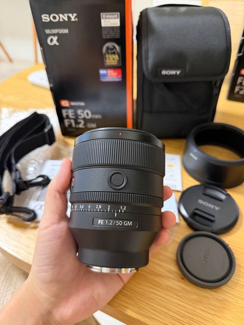 SONY FE 50mm F1.2 GM レンズ