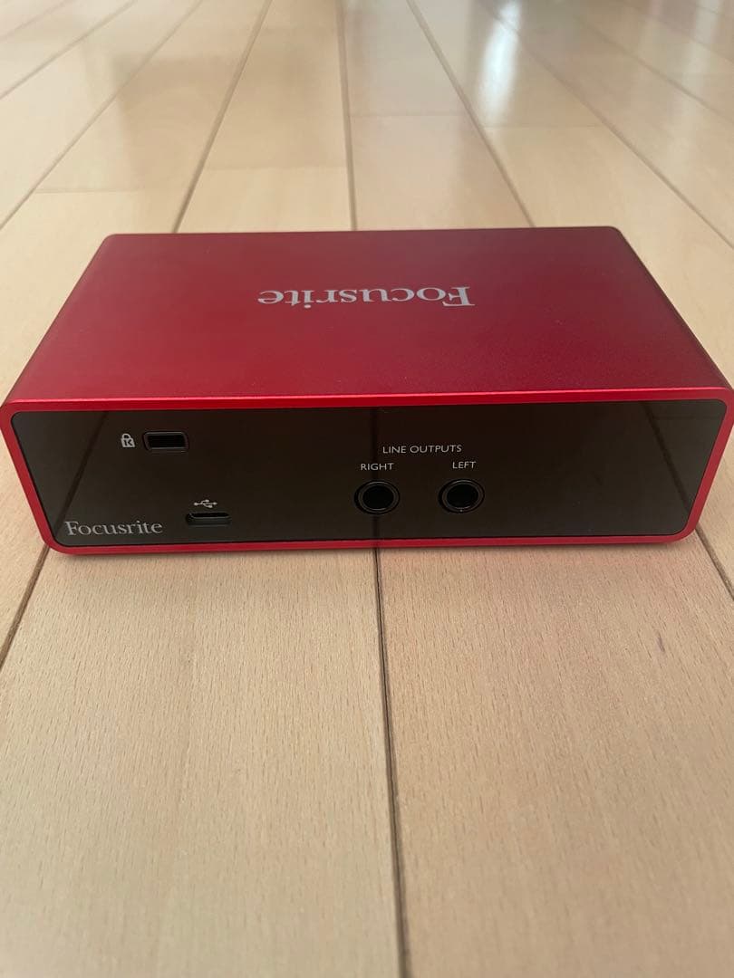 focusrite scarlett solo オーディオインターフェイス