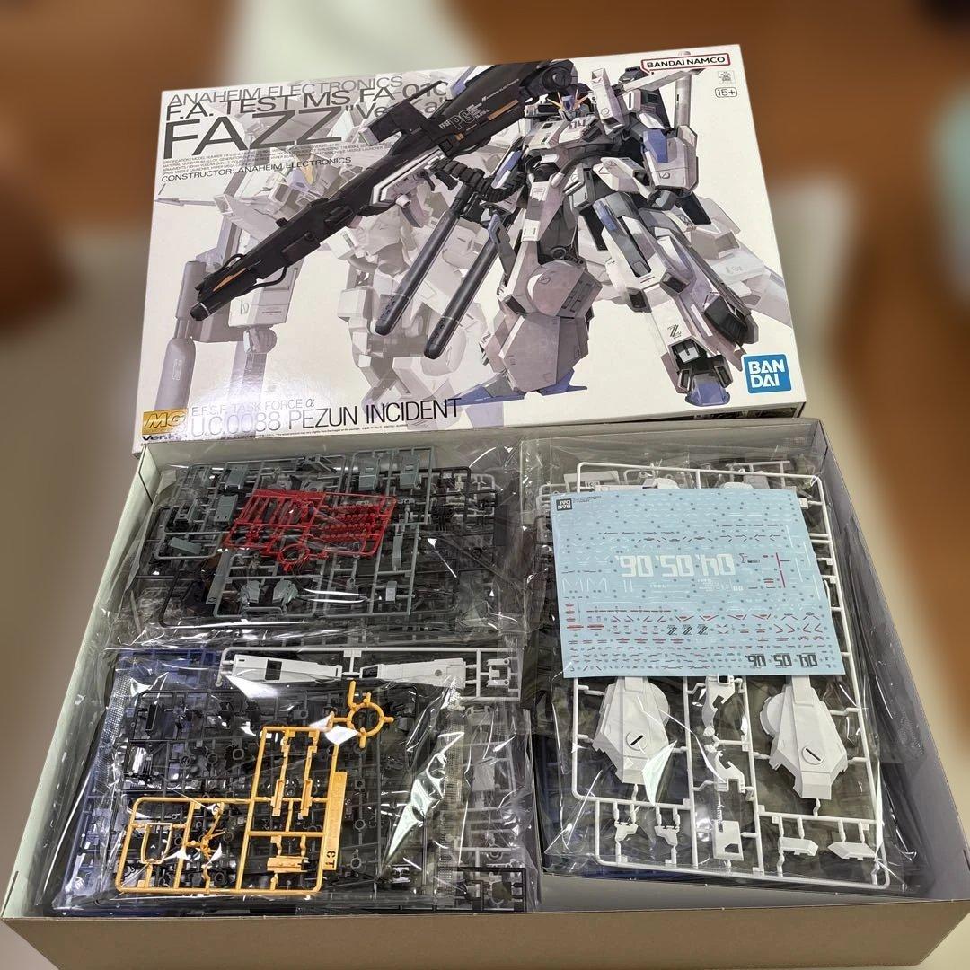 【未組立】MG Ex-Sガンダム & FAZZ ver.ka セット