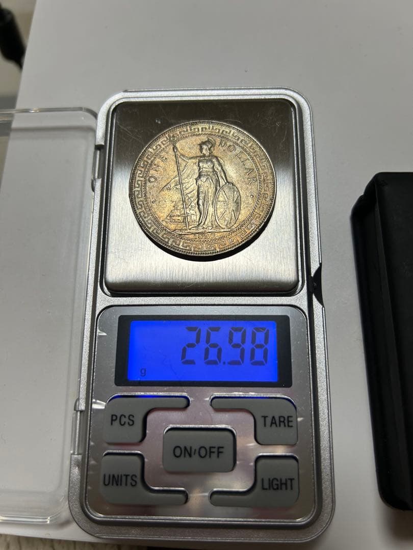 イギリス貿易銀 1899年 壹圓銀貨 1ドル ブリタニア立像