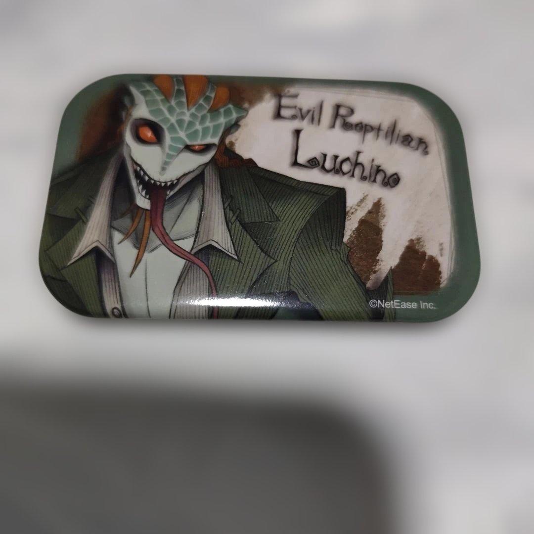 第五人格 identityV Dark×POP スクエア缶バッジ　魔トカゲ