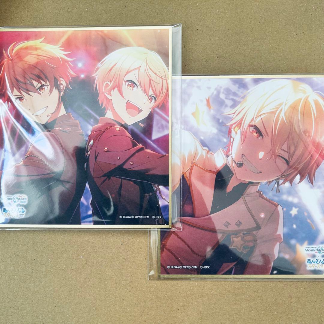 プロセカ あんスタ コラボ 天馬司 缶バッジ 色紙 etc