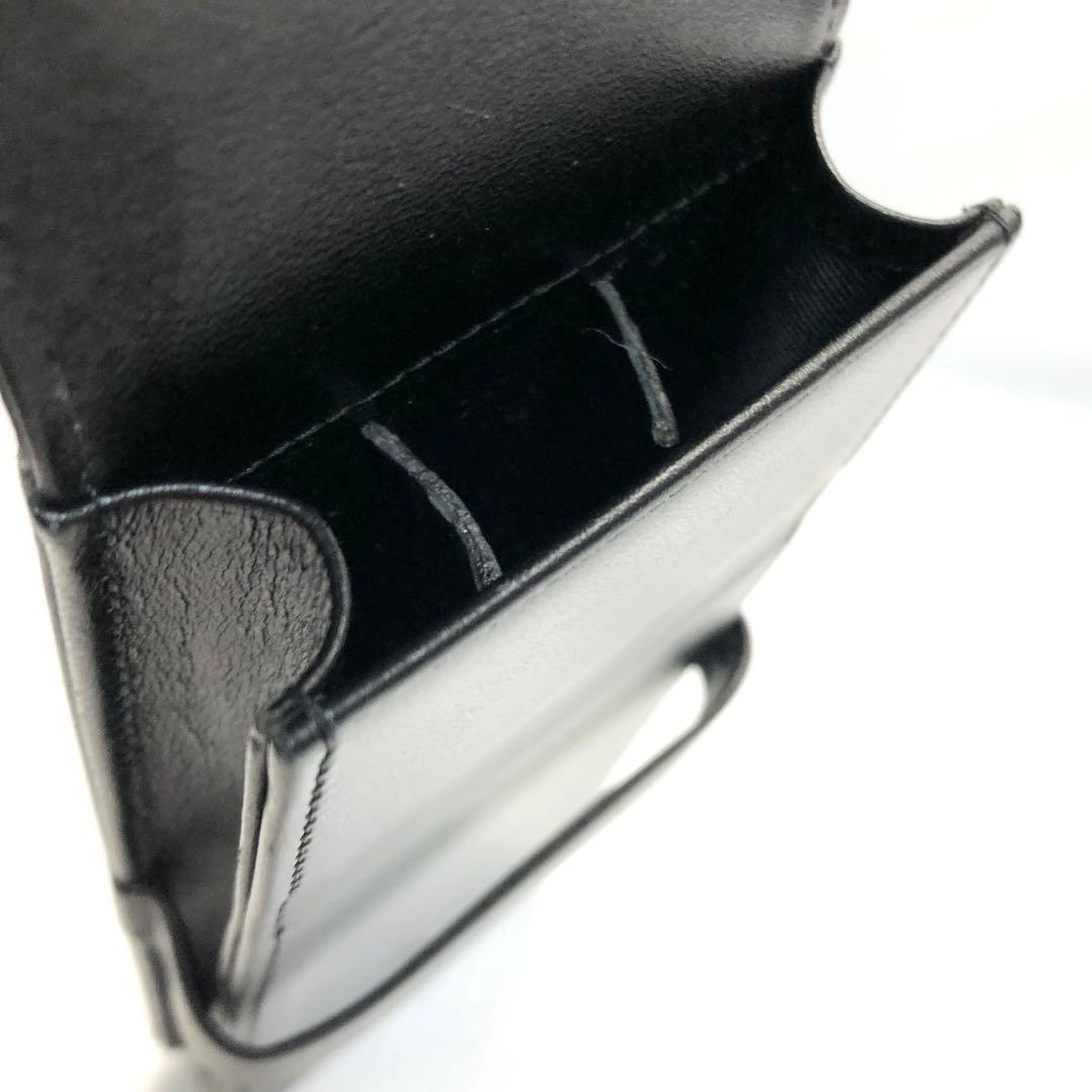 【美品✨】　MONTBLANCモンブラン　ペンケース　3本用　ブラック　レザー