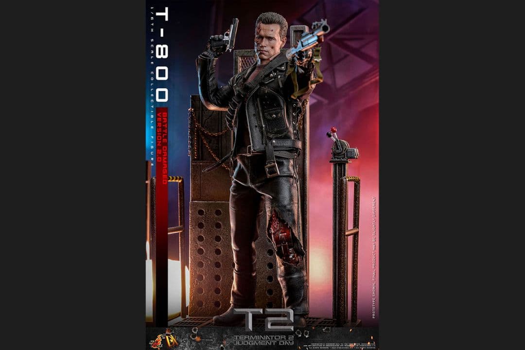 ホットトイズ T-800 バトルダメージ版 2.0 DX46『ターミネーター2』