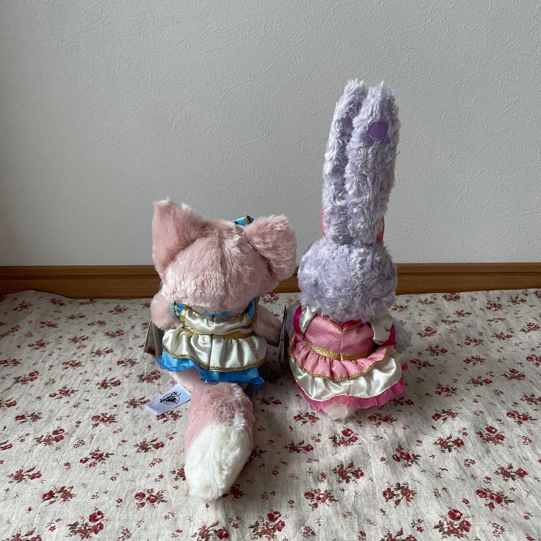 上海ディズニー ❤️5周年　リーナベル＆ステラルー ぬいぐるみSSサイズ